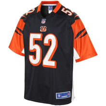 Load image into Gallery viewer, Preston Brown Cincinnati Bengals Pro Line Player Jersey – Black 2018/2019