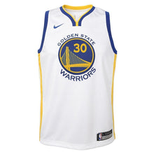 Load image into Gallery viewer, Stephen Curry Golden State Warriors Youth Jersey White - Association Edition 2018/2019