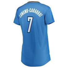 Load image into Gallery viewer, Timothe Luwawu-Cabarrot Oklahoma City Thunder Branded Women's Fast Break Jersey Blue - Icon Edition