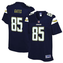 Load image into Gallery viewer, NFL Pro Line Women's Los Angeles Chargers Antonio Gates Team Color Jersey
