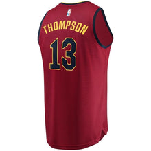Load image into Gallery viewer, Tristan Thompson Cleveland Cavaliers Branded Youth Fast Break Road Jersey Wine - Icon Edition 2018/2019