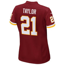 Load image into Gallery viewer, Sean Taylor Washington Redskins Women's Retired Game Jersey - Burgundy 2018/2019