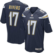 Load image into Gallery viewer, Philip Rivers Los Angeles Chargers Game Jersey - Navy Blue