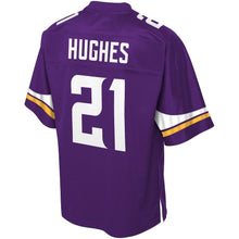 Load image into Gallery viewer, Mike Hughes Minnesota Vikings Pro Line Big &amp; Tall Player Jersey – Purple 2018/2019