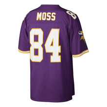 Load image into Gallery viewer, Randy Moss Minnesota Vikings Mitchell &amp; Ness 1998 Retired Player Jersey - Purple 2018/2019