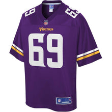 Load image into Gallery viewer, Rashod Hill Minnesota Vikings Pro Line Team Color Player Jersey – Purple 2018/2019
