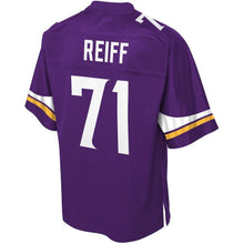 Load image into Gallery viewer, Riley Reiff Minnesota Vikings Pro Line Team Color Player Jersey – Purple 2018/2019