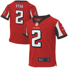 Load image into Gallery viewer, Matt Ryan Atlanta Falcons Preschool Game Jersey - Red 2018/2019