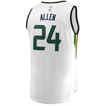 Load image into Gallery viewer, Grayson Allen Utah Jazz Branded Fast Break Jersey White - Association Edition
