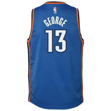 Load image into Gallery viewer, Paul George Oklahoma City Thunder Youth Jersey Blue - Icon Edition 2018/2019