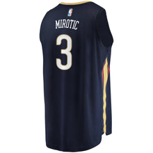 Load image into Gallery viewer, Nikola Mirotic New Orleans Pelicans Navy Swingman Jersey 2018 - 2019