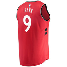 Load image into Gallery viewer, Serge Ibaka Toronto Raptors Red Swingman Jersey 2018 - 2019