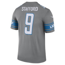 Load image into Gallery viewer, Matthew Stafford Detroit Lions 2017 Color Rush Legend Jersey - Steel