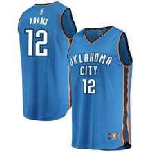 Load image into Gallery viewer, Steven Adams Oklahoma City Thunder Branded Youth Fast Break Jersey Blue - Icon Edition 2018/2019