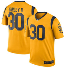 Load image into Gallery viewer, Todd Gurley II Los Angeles Rams Color Rush Legend Player Jersey - Gold