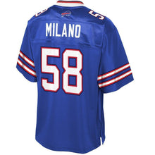 Load image into Gallery viewer, Matt Milano Buffalo Bills Pro Line Player Jersey - Royal 2018/2019