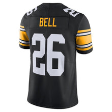 Load image into Gallery viewer, Men's Pittsburgh Steelers Le'Veon Bell Black Alternate  Limited Jersey