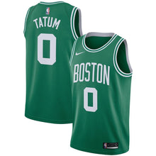 Load image into Gallery viewer, Jayson Tatum Boston Celtics Green Swingman Jersey 2018 - 2019