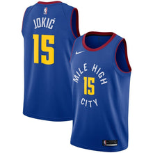 Load image into Gallery viewer, Nikola Jokic Denver Nuggets Blue Swingman Jersey 2018 - 2019