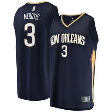 Load image into Gallery viewer, Nikola Mirotic New Orleans Pelicans Navy Swingman Jersey 2018 - 2019
