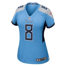 Load image into Gallery viewer, Marcus Mariota Tennessee Titans Women's New Game Jersey – Light Blue 2018/2019