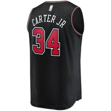 Load image into Gallery viewer, Wendell Carter Jr. Chicago Bulls Branded Youth Fast Break Jersey - Statement Edition – Black 2018/2019