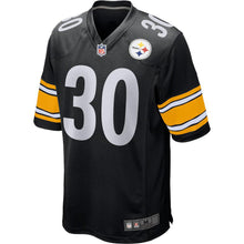 Load image into Gallery viewer, Men's Pittsburgh Steelers James Conner Black American football jersey