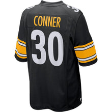 Load image into Gallery viewer, Men's Pittsburgh Steelers James Conner Black American football jersey