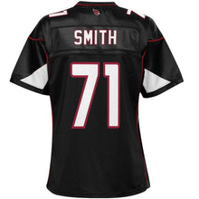 Load image into Gallery viewer, Andre Smith Arizona Cardinals Pro Line Women's Player Jersey – Black 2018/2019