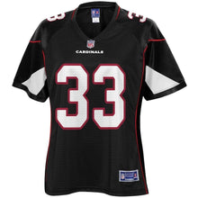 Load image into Gallery viewer, Tre Boston Arizona Cardinals Pro Line Women's Player Jersey – Black 2018/2019