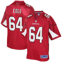 Load image into Gallery viewer, Mason Cole Arizona Cardinals Pro Line Player Jersey – Cardinal 2018/2019