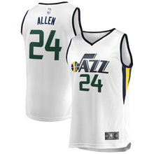Load image into Gallery viewer, Grayson Allen Utah Jazz Branded Fast Break Jersey White - Association Edition