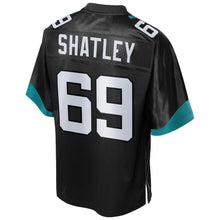 Load image into Gallery viewer, Tyler Shatley Jacksonville Jaguars NFL Pro Line Team Player Jersey - Black