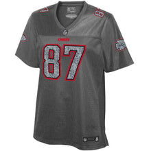 Load image into Gallery viewer, Travis Kelce Kansas City Chiefs NFL Pro Line Women's Static Fashion Jersey  Gray
