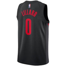 Load image into Gallery viewer, Damian Lillard Portland Trail Blazers Youth Jersey – City Edition – Black 2018/2019