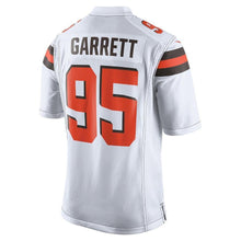 Load image into Gallery viewer, Myles Garrett Cleveland Browns Game Jersey - White 2018/2019