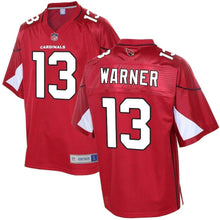 Load image into Gallery viewer, Kurt Warner Arizona Cardinals Pro Line Retired Player Jersey - Red 2018/2019
