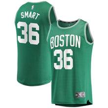Load image into Gallery viewer, Marcus Smart Boston Celtics Branded Youth Fast Break Jersey Green - Icon Edition 2018/2019