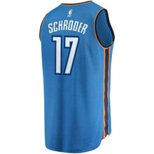 Load image into Gallery viewer, Dennis Schroder Oklahoma City Thunder Branded Fast Break Jersey - Icon Edition - Blue