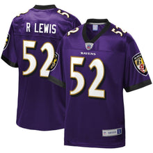 Load image into Gallery viewer, Ray Lewis Baltimore Ravens Pro Line Retired Player Jersey – Purple 2018/2019