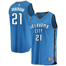 Load image into Gallery viewer, Andre Roberson Oklahoma City Thunder Branded Fast Break Player Jersey Blue - Icon Edition
