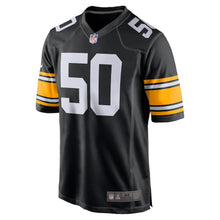 Load image into Gallery viewer, Men's Pittsburgh Steelers Ryan Shazier  Black Alternate American football jersey