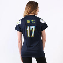 Load image into Gallery viewer, Philip Rivers Los Angeles Chargers Women's Game Jersey - Navy Blue