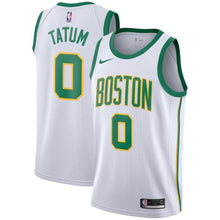 Load image into Gallery viewer, Jayson Tatum Boston Celtics Youth Jersey – City Edition – White 2018/2019