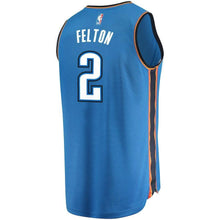 Load image into Gallery viewer, Raymond Felton Oklahoma City Thunder Branded Fast Break Player Jersey Blue - Icon Edition