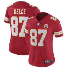 Load image into Gallery viewer, Travis Kelce Kansas City Chiefs Women's Vapor Untouchable Limited Jersey - Red