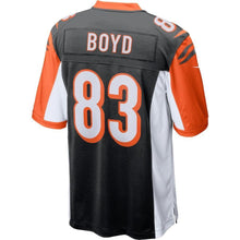 Load image into Gallery viewer, Tyler Boyd Cincinnati Bengals Game Jersey - Black 2018/2019