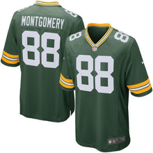 Load image into Gallery viewer, Ty Montgomery Green Bay Packers Game Jersey - Green