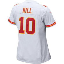 Load image into Gallery viewer, Tyreek Hill Kansas City Chiefs Women's Game Jersey - White