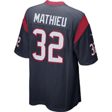 Load image into Gallery viewer, Tyrann Mathieu Houston Texans Game Jersey - Navy